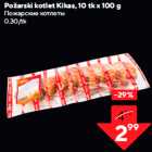 Požarski kotlet Kikas, 10 tk x 100 g
