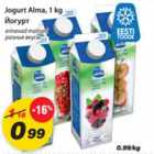 Allahindlus - Jogurt Alma, 1kg