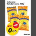 Allahindlus - Makaronid Bella Bellissimo, 400g