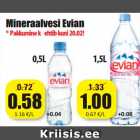 Allahindlus - Mineraalvesi Evian