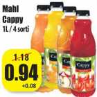 Allahindlus - Mahl
Cappy
1L / 4 sort