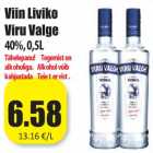 Allahindlus - Viin Liviko
Viru Valge
40%,0,5L