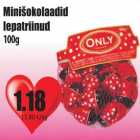 Allahindlus - Minišokolaadid
lepatriinud
100g