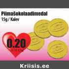 Allahindlus - Piimašokolaadimedal
15g / Kalev