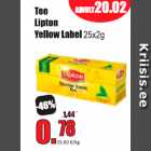 Allahindlus - Tee Lipton Yellow Label