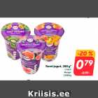 Allahindlus - Farmi jogurt, 380 g*
• 3 sorti