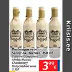 Allahindlus - Poolmagus vein Secret Aristocrata, 750 ml