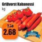 Grillvorst Kabanossi kg