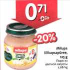 Allahindlus - Milupa lillkapsapüree, 125g