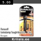 Allahindlus - Duracell taskulamp Tough Key LED, 1 tk