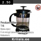 Allahindlus - Presskann 800 ml