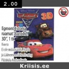 Allahindlus - Egmont Estonia raamat Autod 2 3D, 1 tk