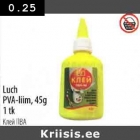 Luch
PVA-liim, 45g l tk