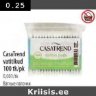 Allahindlus - CasaTrend vatitikud 100 tk/pk 