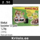 Allahindlus - Kitekat
kassieine 12-pakk 1,2 kg