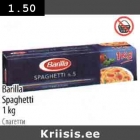 Allahindlus - Barilla Spaghetti 1 kg