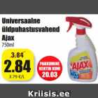 Allahindlus - Universaalne
üldpuhastusvahend
Ajax
750ml