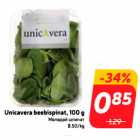 Allahindlus - Unicavera beebispinat, 100 g