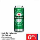 Allahindlus - Hele õlu Heineken