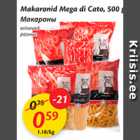 Allahindlus - Makaronid Mega di Cato, 500 g