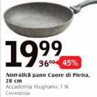 Non-stick pann Cuore di Pletra, 28 cm