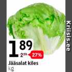 Jääsalat kiles, kg