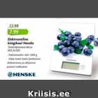 Allahindlus - Elektrooniline köögikaal Henske EKCA-020 