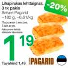 Lihapirukas lehttaignas, 3 tk pakis