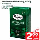 Allahindlus - Jahvatatud kohv Paulig, 500 g

