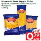 Allahindlus - Makaronid Pasta Reggia, 500 g

