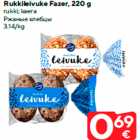 Rukkileivuke Fazer, 220 g
