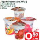 Jogurtikreem Saare, 400 g

