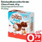 Allahindlus - Šokolaadibatoonike Kinder
Choco Fresh, 41 g
