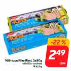 Vööttuunifilee Rimi, 3x80g