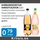 KARBONISEERITUD KARASTUSJOOK 1,5 L