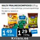 KALEV PRALINEEKOMPVEKID 175 G