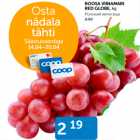 ROOSA VIINAMARI RED GLOBE, kg