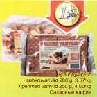 Allahindlus - Praline vahvlid *suhkruvahvlid 280 g, * pehmed vahvlid 250 g