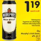 Allahindlus - Õlu Murphy´s Irish Stout