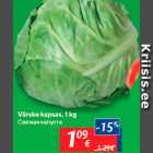 Allahindlus - Värske kapsas, 1 kg 