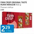 Allahindlus - FINN CRISP ORIGINAL TASTE RUKKI NÄKILEIB 400 G