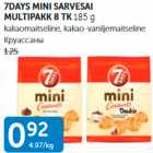 7DAYS MINI SARVESAI MULTIPAKK 8 TK 185 G