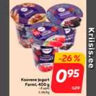 Koorene jogurt
Farmi, 400 g
