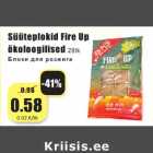 Allahindlus - Süüteplokid Fire Up
ökoloogilised
