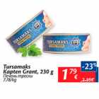 Allahindlus - Tursamaks Kapten Grant, 230 g