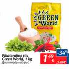 Pikateraline riis Green World, 1 kg