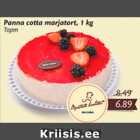 Allahindlus - Panna cotta marjatort, 1 kg