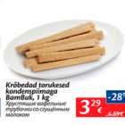 Allahindlus - Krõbedad tirukesed kondenspiimaga BamBuk, 1 kg