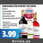 HISPAANIA KPN VEIN REY DE COPAS 0,75 L