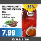 Allahindlus - SEGAFREDO ZANETTI ESPRESSO KOHVIUBA 1 KG